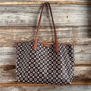 Kate Spade Flower Monogram Sutton Tote